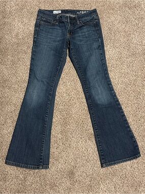 GAP Blue Perfect Boot Cut Jeans
